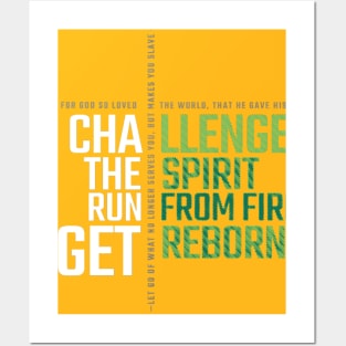 Challenge The Spirit Posters and Art